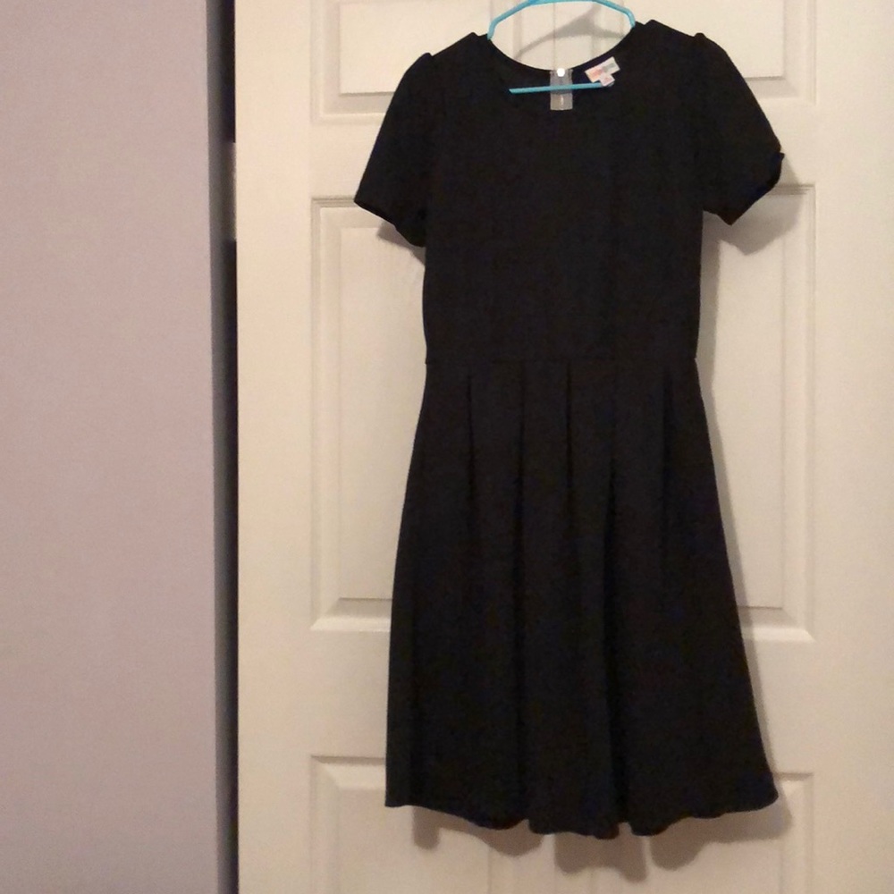 LuLaRoe Black Amelia Dress